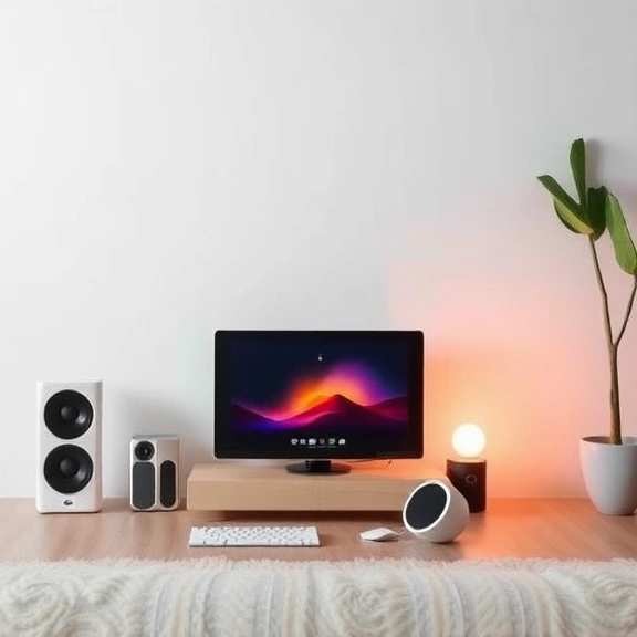 Conceitos visuais relacionados a Exploring the Rise of Smart Home Devices: How They Help You Reduce Your Carbon Footprint in 2025