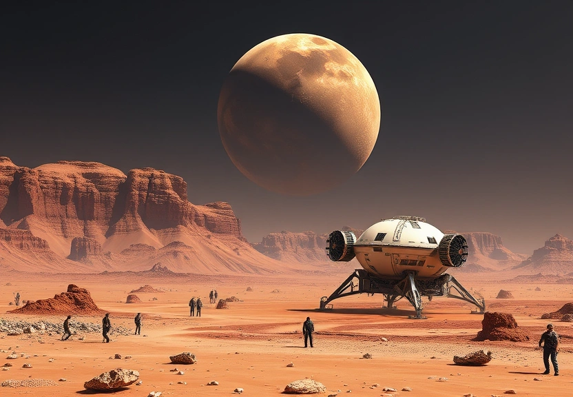 Representação visual: Elon Musk's Vision for Mars Colonization: Key Developments in 2025