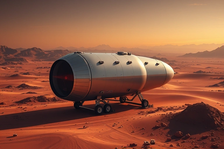 Conceitos visuais relacionados a Elon Musk's Vision for Mars Colonization: Key Developments in 2025